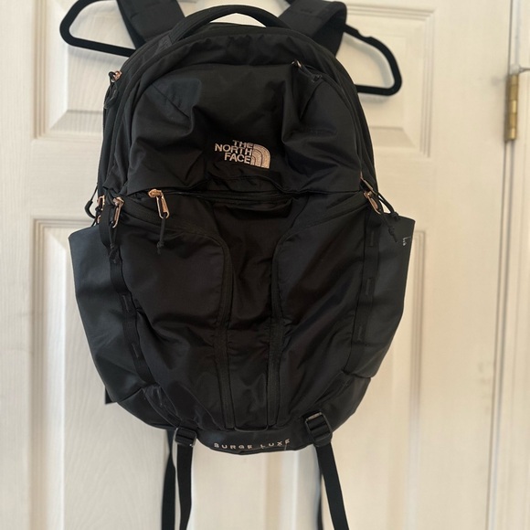 The North Face Handbags - The North Face Surge Luxe Black Backpack
